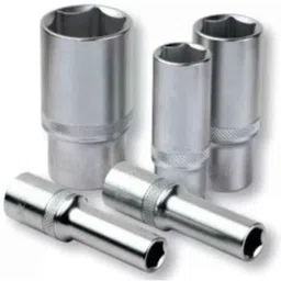 Groz SKT/H/1-2/13D/UG 13mm 1/2 inch Chrome Vanadium Steel Polished Square Drive Socket-picture-2
