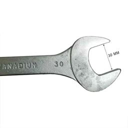 B K Jagan &a; Co 30x32mm Chrome Vanadium Steel Matt Finish Double Open End Spanner image 4