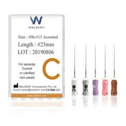 Waldent 25mm (6,8,10,12) C File-18