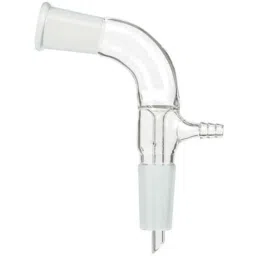 ABGIL B-45 Borosilicate 3.3 Glass Vacuum Take Off Bent Adapter, ABG301-29
