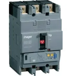Hager HHG100U Thermal Magnetic Release 3 Pole Molded Case Circuit Breaker MCCB Rated Current 100 A-picture-0