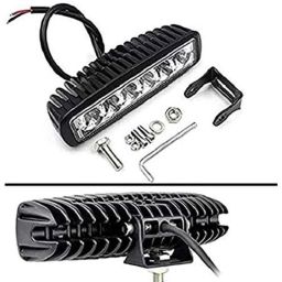 Meenu Arts 6 Led Bar Auxillary Bike Fog Lamp Spot Lamp 18W (Pack of 1) for Bajaj Avenger-45
