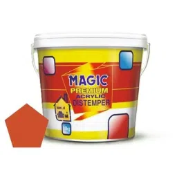 Magic Paints 1101 10kg Sunrise Matte Finish Acrylic Distemper Paint-picture-26