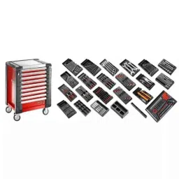 Facom 230 Pcs 9 Drawer Universal Tools Set with Roller Cabinet, CM.230-picture-16