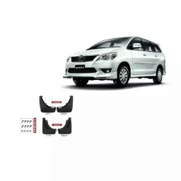 Automoto Cup Type Mud Flaps Splash Guard Front &a; Rear for Toyota Innova Old Model All Models Set Of 4, AUT-SUD2N2-picture-1