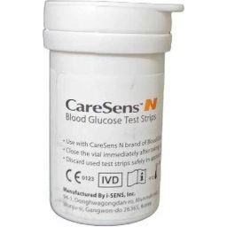 Caresens N-50 50 Pcs Glucometer Strips Box-29