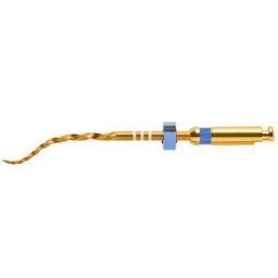 Waldent F1 25mm Premium Taper Gold Rotary File-picture-5