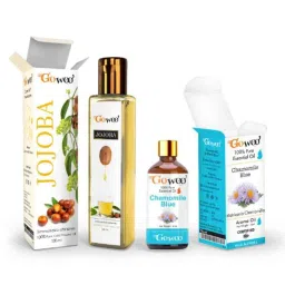 GoWoo 2 Pcs 10ml Natural Chamomile Blue Aroma Oil &a; 100ml Jojoba Carrier Oil Set, GWOC309-P11+P175-picture-18