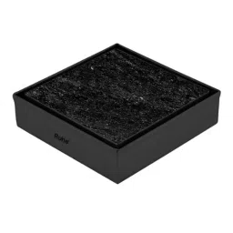 Ruhe 6x6 inch Stainless Steel 304 Black PVD Coated Tile Insert Shower Drain Channel, 16-0237-02-picture-32