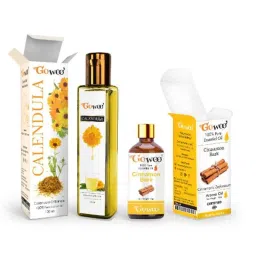 GoWoo 2 Pcs 10ml Natural Cinnamon Bark Aroma Oil &a; 100ml Calendula Carrier Oil Set, GWOC359-P13+P171-picture-11
