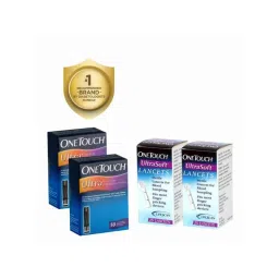 OneTouch 100 Pcs Ultra Diabetes Test Strips &a; 50 Pcs Ultra Soft Lancet Combo-31