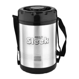 Breeze Sleek 3 Stainless Steel Lunch Box (Pack of 2)-picture-10
