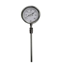 Japsin Instrumentation 0-600 deg C Temperature Gauge with 15 inch Long Stem, Connection: 1/2 inch, JI-BMT-1004-31