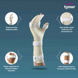 Tynor Left Hand Resting Splint, Size: L image 3