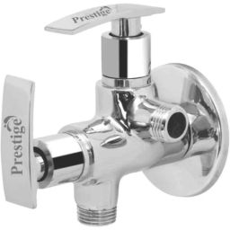 Prestige Passion Brass Chrome Finish 2 Way Angle Cock-image-93