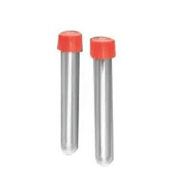 Axiva 6ml 85mm Transparent PS Test Tube with Screw Cap, 01275 P (Pack of 500)-picture-38