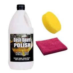 Kangaroo 1kg Dashboard &a; Leather Polish with Microfiber Cloth &a; 1 Foam Applicator-image-10