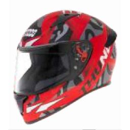 Studds Thunder D7 Matt Red N9 Full Face Motorcycle Helmet, Size: L-picture-2