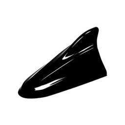 Auto Pearl Black Shark Fin Signal Receiver AM/FM Antenna For SsangYong Rexton image 2