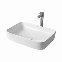 Uken AVERY 44.45x30.48x13.97cm Ceramic White Table Top Wash Basin-image-93