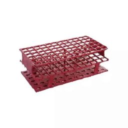 Lab Plus Casting Test Tube Stand Delrin (R) (POM) Red-Purple, LP-6946-12