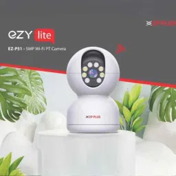 CP Plus 5MP 4mm 2880x1620p PT Smart WiFi Camera with CMOS Image Sensor, EZ-P51 image 3