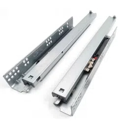Ebco 400 mm Stainless Steel Concealed Drawer Slide with Facia Bracket, CDSS240-SC (Pack of 2)-5