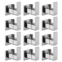 Joyway Cubix Brass Chrome Finish Silver Angle Valve Stop Cock (Pack of 12)-image-60