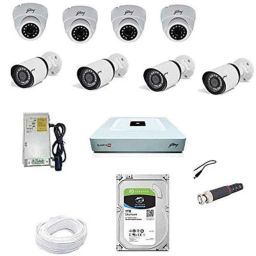 Godrej SeeThru 1080P Full HD White CCTV Camera Kit with Hard Disk, GODREJ2MP4BULLET4DOME1TBHD-19