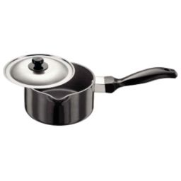 Hawkins Futura 1 Litre 14cm Non Stick Ezee Pour Saucepan with Lid, NS 10S (Pack of 3)-picture-23