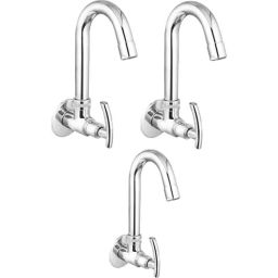 Prestige C-2 Brass Chrome Finish Sink Cock (Pack of 3)-image-59