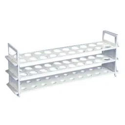 Polylab 48 Places PP 3-Tier Test Tube Stand for 13mm Tube, 77720 (Pack of 2)-33