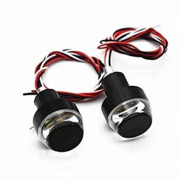 SAN Motorcycle Turn Signal LED Handle Bar Light for All Bikes -Set of 2-17