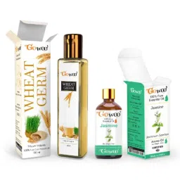 GoWoo 2 Pcs 10ml Natural Jasmine Sambac Aroma Oil &a; 100ml Wheat Germ Carrier Oil Set, GWOC670-P24+P185-picture-31