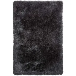 Carpetify 3x5ft Dark Grey Luxury Shaggy Solid Plain Fluffy Fur Carpet Rug, 1007YZI5ZWR-picture-16