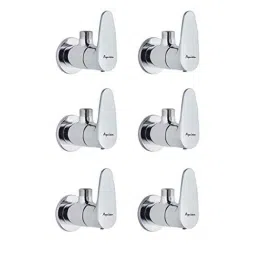 Aquieen Vega 1/2 inch Brass Heavy Angle Stop Valve with Wall Flange (Pack of 6)-picture-41