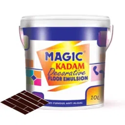 Magic Kadam 10 Litre Terracotta Decorative Floor Paint with High Substrate Adhesion Strength-image-87
