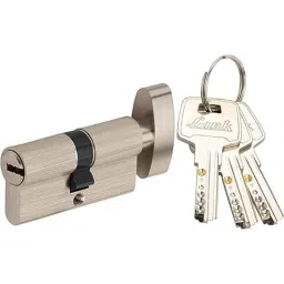 Link 32mm Stainless Steel Pin Cylinder Drawer &a; Cupboard Lock, 8003-picture-4
