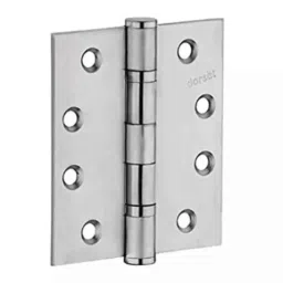 Dorset 102x76x3mm Ball Bearing Hinges with Screw, HG 1153 A (Pack of 2)-13