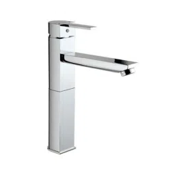 Jaquar Darc Black Chrome 600mm Single Lever Tall Boy Fixed Spout without Popup Waste System, DRC-BCH-37005B-picture-49