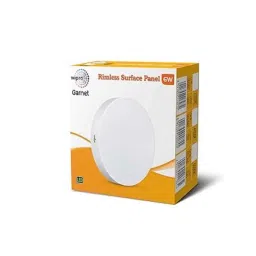 Wipro Garnet 6W 2700K Rimless Round Warm White LED Surface Panel Light (Pack of 2)-picture-37