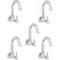 IRIS Croma Brass Chrome Finish Sink Cock (Pack of 5)-image-80