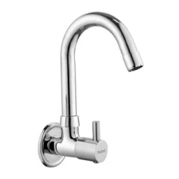 Ruhe Kara Brass Chrome Finish Sink Tap with Small 12 inch Round Swivel Spout, 11-1512-RS-picture-22