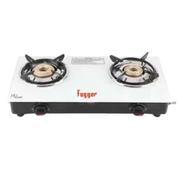 Fogger Nano 2 Burner White Glass Top Automatic Gas Stove-image-72