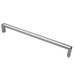 RAB 224mm Zinc White Chrome Finish Cabinet Pull Handle, 1073 (Pack of 3)-image-88