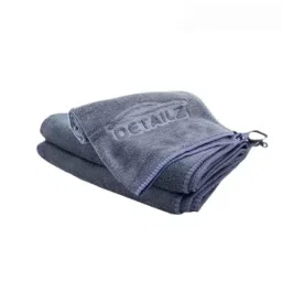 Detailz 40x40cm 380GSM Microfiber Grey Cleaning Cloth for Bike, Laptop &a; Car (Pack of 3)-image-32