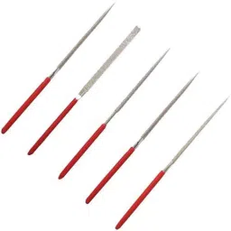 Johnson Tools 5 Pcs Chrome Diamond Files Set, JTDFS-5PC-18