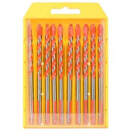 Sceptre 10 Pcs 6mm Drill Bit Set for Tile, Porcelain, Concrete, Brick, Glass, Plastic &a; Wood-picture-32
