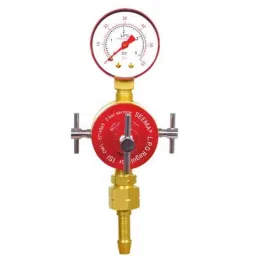 Seema 1mᶾ/h Forged Brass Single Stage Single Gauge LPG Pressure Regulator, S.S.G.LPG-3 (ISI Certified)-40