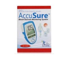 Accusure 50 Glucometer Sugar Test Strips, ZZ-50-37